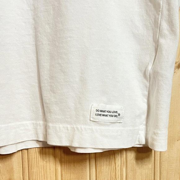 Life is Good Short Sleeve T Shirt Shark Beach White Thin Mens Crusher-Lite Sz M - Picture 3 of 8